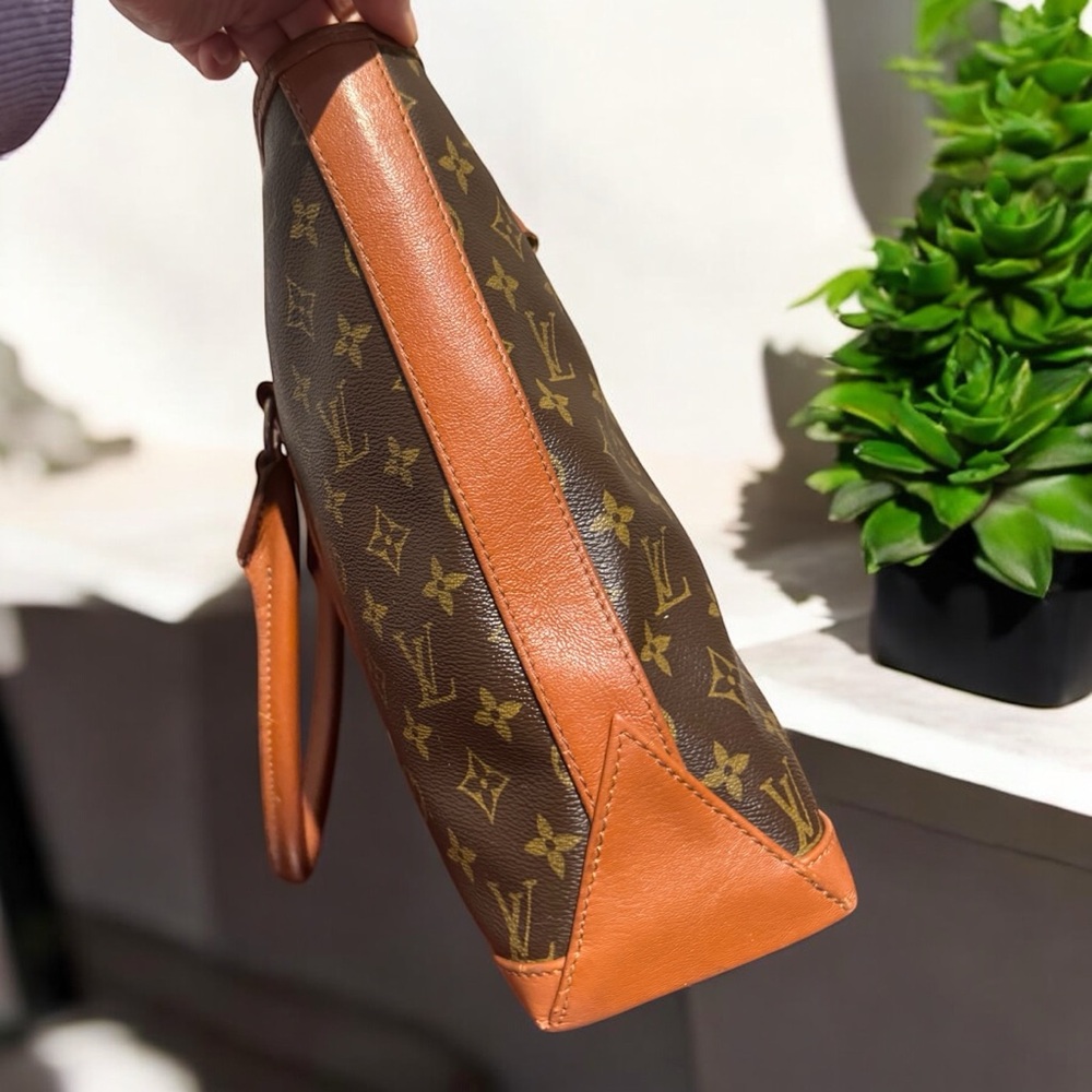 SOLD -💎Authentic LOUIS VUITTON Monogram Sac Weekend PM Tote Bag M42425 - Picture 9 of 15